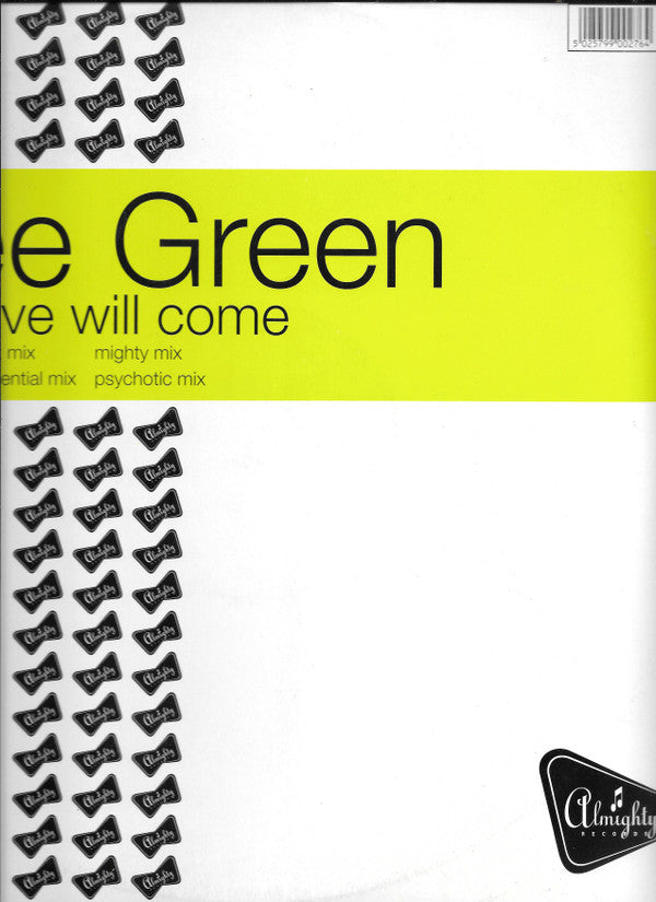 Tee Green : Love Will Come (12", Single)