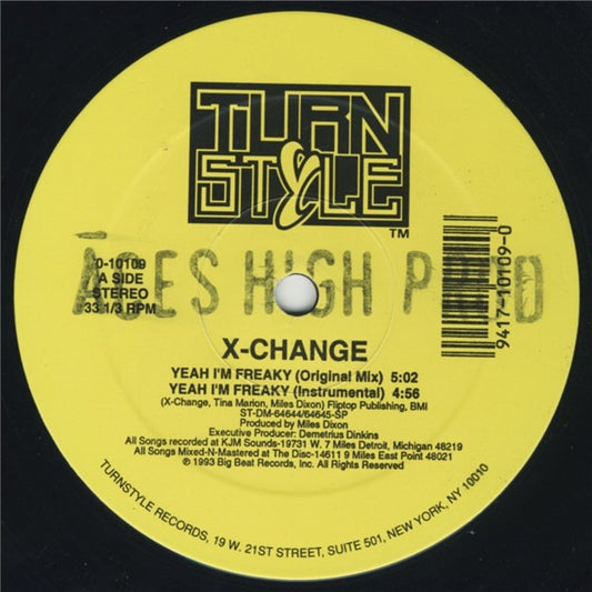 X-Change (2) : Yeah I'm Freaky (12")
