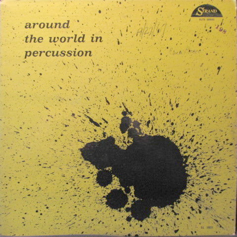 Billy Mure And Orchestra : Around The World In Percussion (LP, Album)