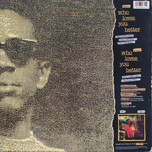 Leotis : Who Loves You Better (12", Single, Promo)