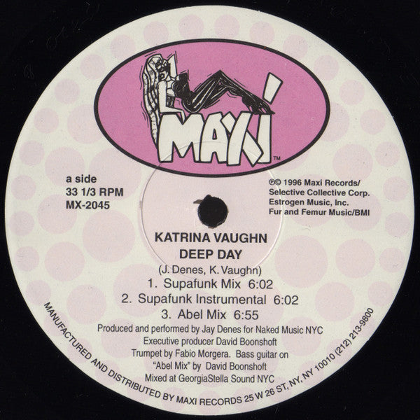 Katrina Vaughn : Deep Day (12")