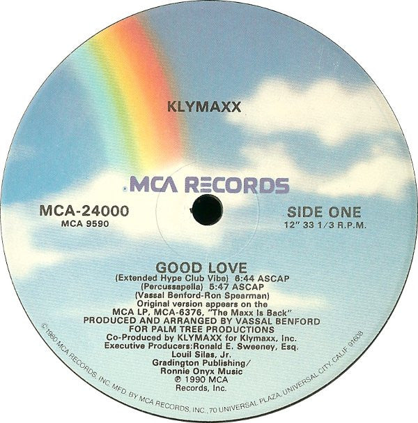 Klymaxx : Good Love (12", Single)