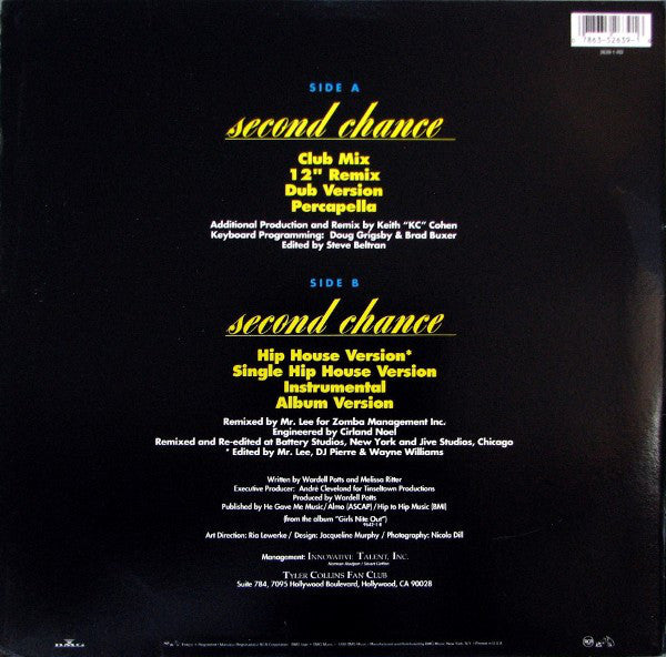 Tyler Collins : Second Chance (12")