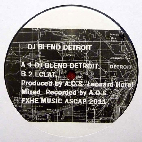 DJ Blend (2) : DJ Blend Detroit (12")