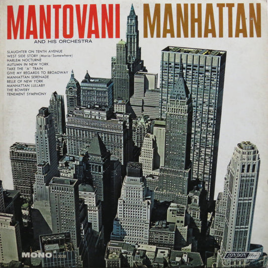 Mantovani And His Orchestra : Manhattan (LP, Mono)