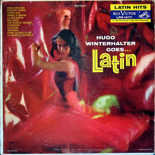 Hugo Winterhalter : Goes...Latin (LP, Mono)