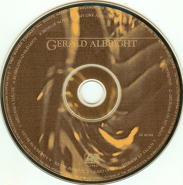 Gerald Albright : Live At Birdland West (CD, Album, Club)