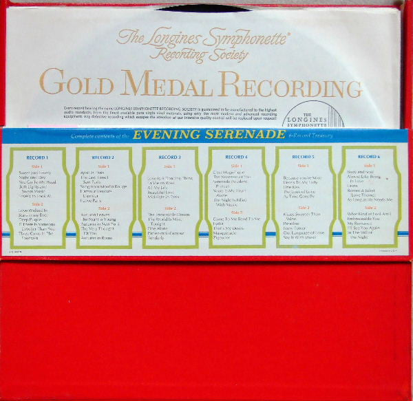 Symphonette Strings : Evening Serenade (Box + 6xLP, Lim)