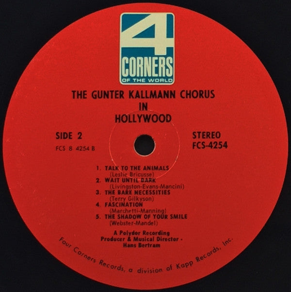 Günter Kallmann Chor : In Hollywood (LP, Album)