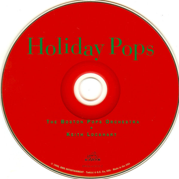The Boston Pops Orchestra, Keith Lockhart : Holiday Pops (CD, Album)