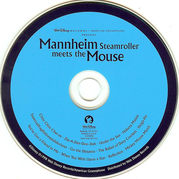 Mannheim Steamroller : Mannheim Steamroller Meets The Mouse (CD, Album)