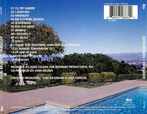 John Reuben : Hindsight (CD, Album)