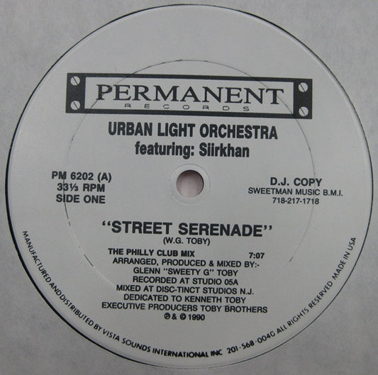 Urban Light Orchestra Featuring: Siirkhan : Street Serenade (12", Promo)