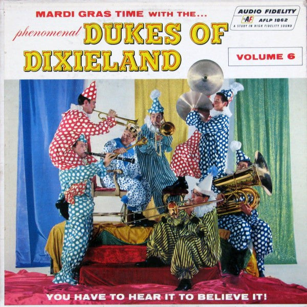 The Dukes Of Dixieland : Mardi Gras Time With The Dukes Of Dixieland - Volume 6 (LP, Album, Mono)