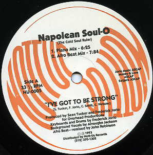 Napoleon Soul O : I've Got To Be Strong (12")