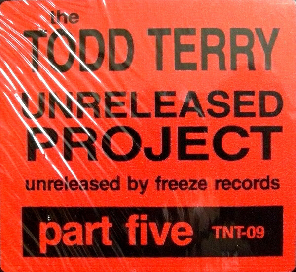 Todd Terry : The Todd Terry Unreleased Project Part 5 (12", EP)