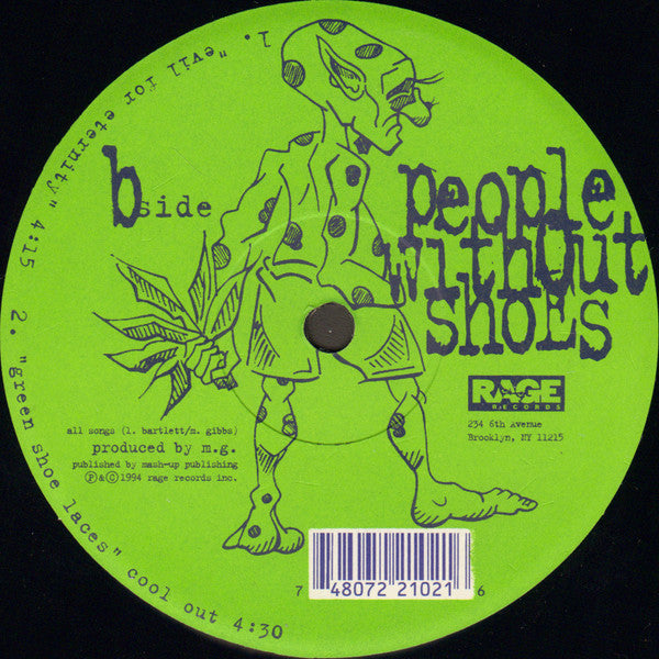 People Without Shoes : Green Shoe Laces (12")