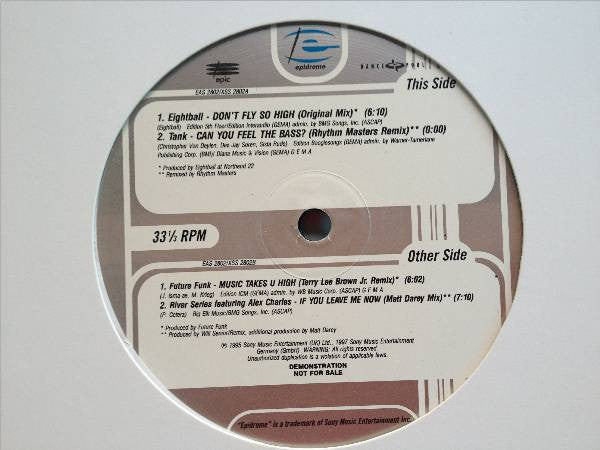 Various : Welcome To The Epidrome Sampler (12", Promo, Smplr, #2)