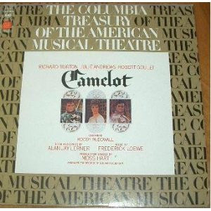 Richard Burton (2), Julie Andrews, Robert Goulet : Roddy McDowall - Alan Jay Lerner, Frederick Loewe, Moss Hart : Camelot (LP, Album, RE)