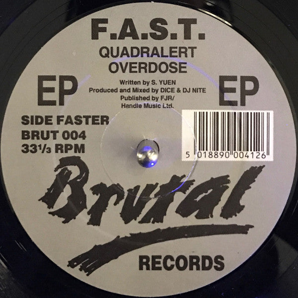 F.A.S.T. : F.A.S.T. EP (12", EP)