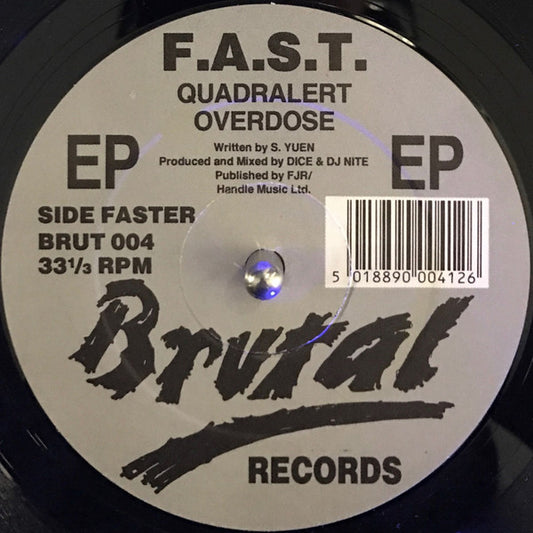 F.A.S.T. : F.A.S.T. EP (12", EP)