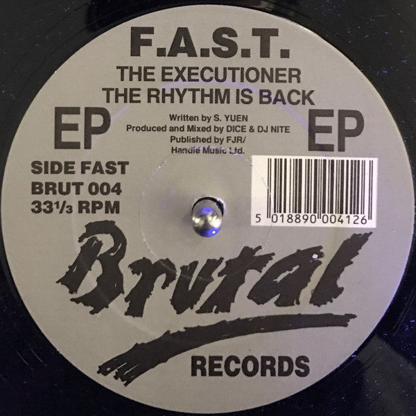 F.A.S.T. : F.A.S.T. EP (12", EP)