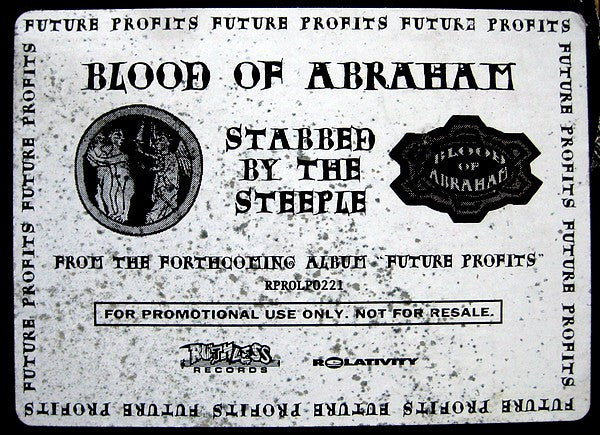Blood Of Abraham (2) : Stabbed By The Steeple (12", Promo)