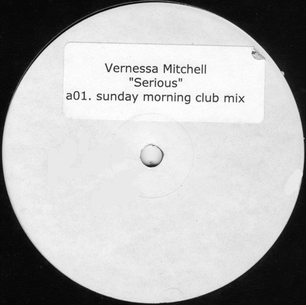 Vernessa Mitchell : Serious / Issues (12", Promo)
