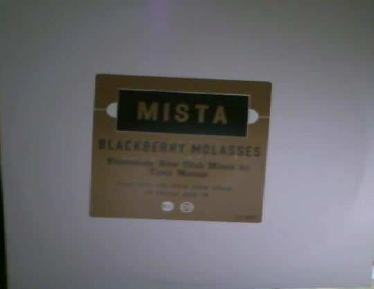 Mista : Blackberry Molasses (12", Promo)