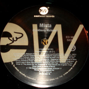 Mista : Blackberry Molasses (12", Promo)