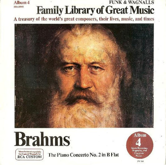 Johannes Brahms : The Piano Concerto No. 2 In B Flat (LP, Album)