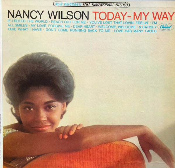 Nancy Wilson : Today - My Way (LP, Album)