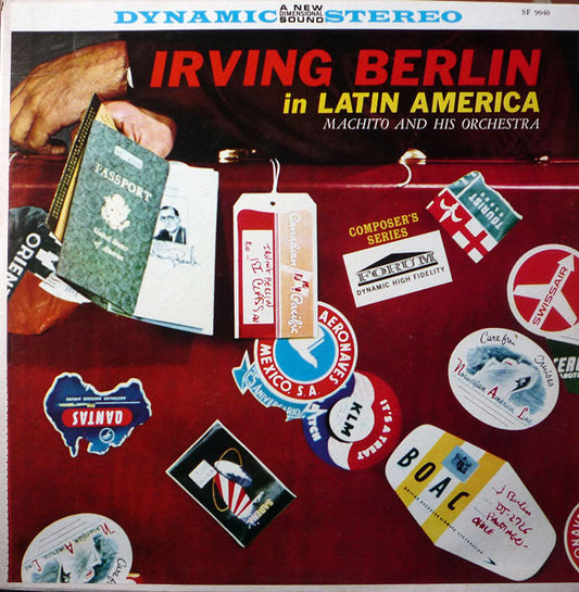 Machito And His Orchestra : Irving Berlin In Latin America (LP, Album, RE)