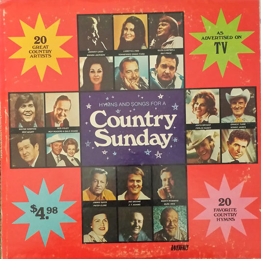 Various : Country Sunday (LP, Comp, S/Edition)