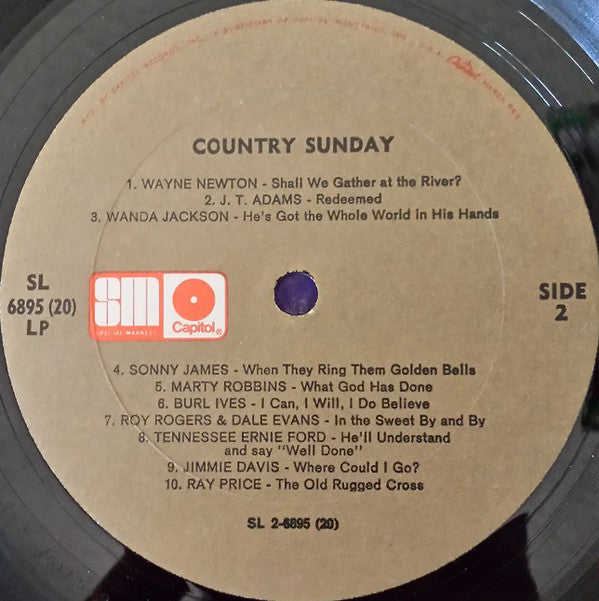 Various : Country Sunday (LP, Comp, S/Edition)
