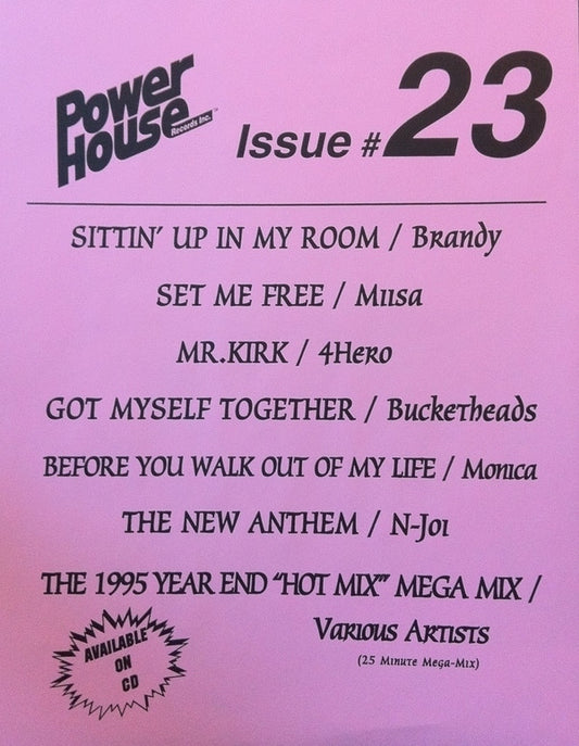 Various : Issue 23 (2x12", Comp, Promo)
