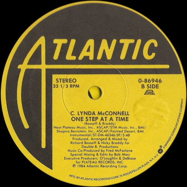 C. Lynda McConnell : One Step At A Time (12")