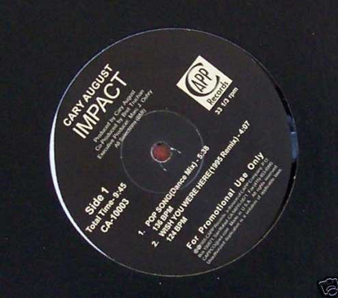 Cary August : Impact (12", Promo)