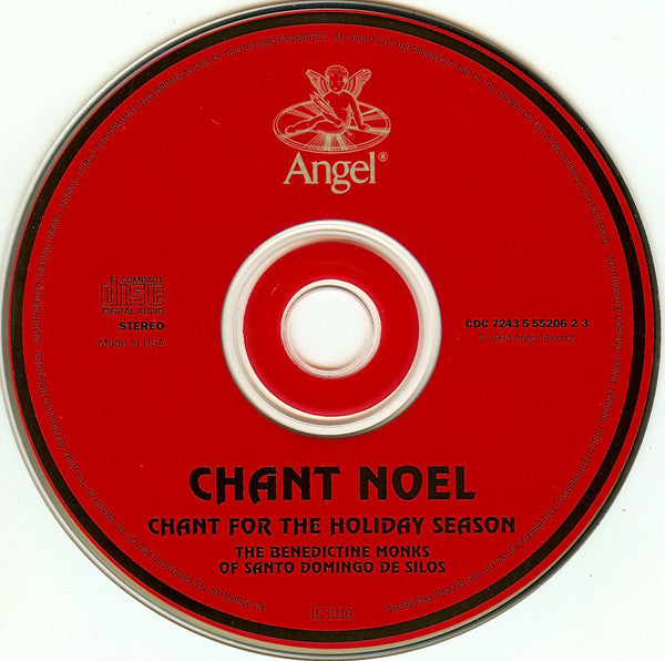 Coro De Monjes Del Monasterio De Santo Domingo De Silos : Chant Noel (CD, Comp)