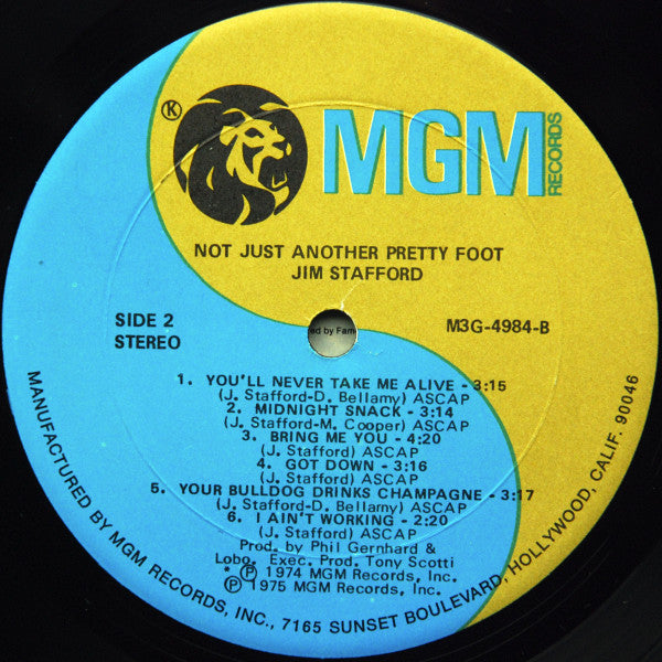 Jim Stafford : Not Just Another Pretty Foot (LP, Album)