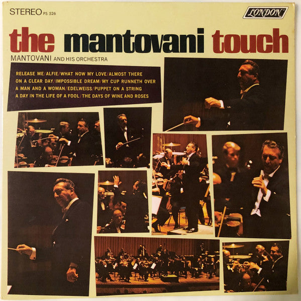 Mantovani And His Orchestra : The Mantovani Touch (LP, Album)