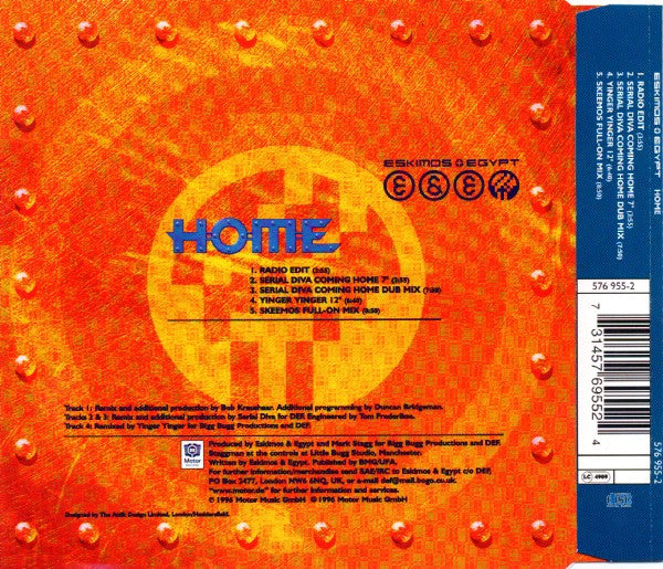 Eskimos & Egypt : Home (CD, Maxi)