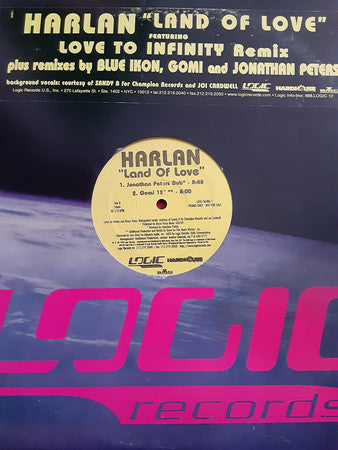 Harlan : Land Of Love (12", Promo)