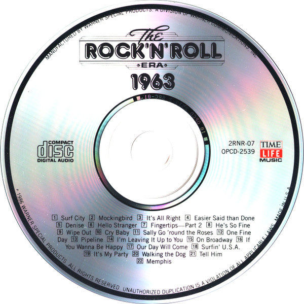 Various : The Rock 'N' Roll Era 1963 (CD, Comp, RM)