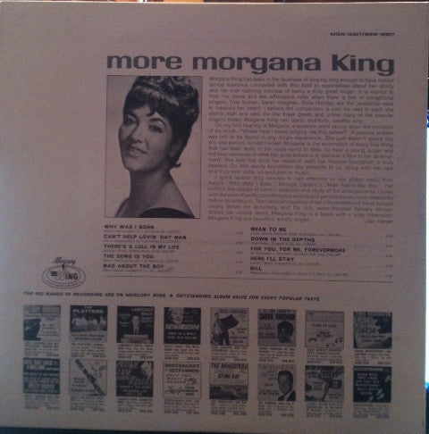 Morgana King : More Morgana King (LP, Comp, Mono)