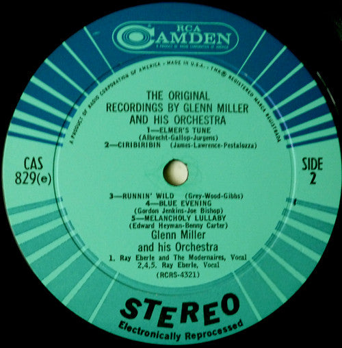 Glenn Miller And His Orchestra : The Original Recordings (LP, Comp, RM, Hol)