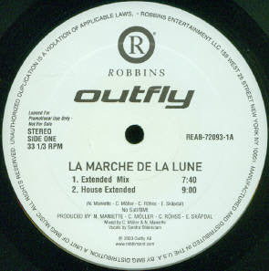 Outfly : La Marche De La Lune (12", Promo)