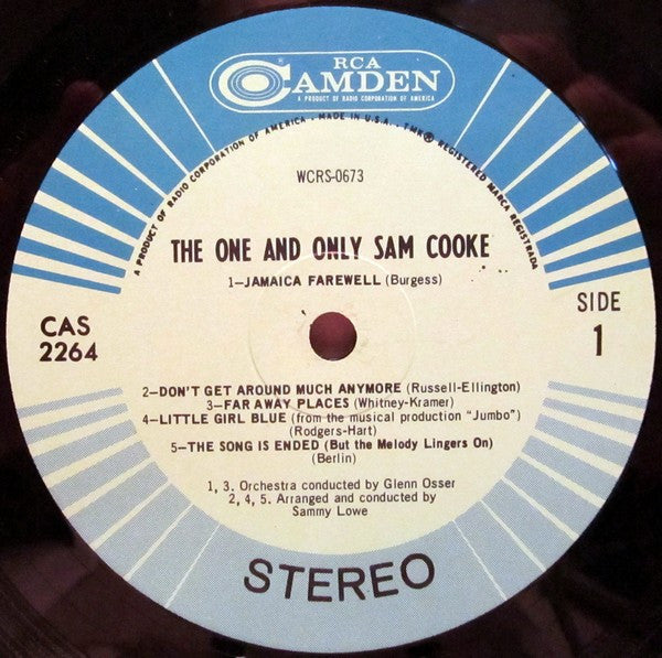 Sam Cooke : The One And Only Sam Cooke (LP, Comp)