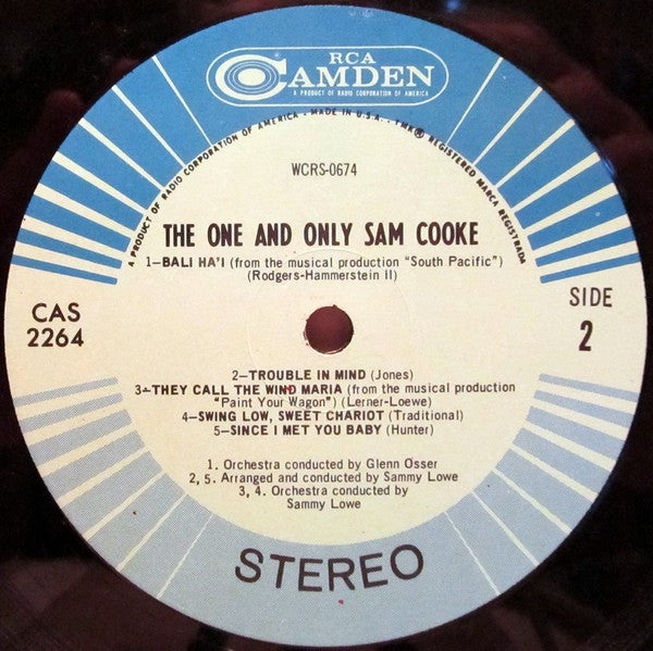 Sam Cooke : The One And Only Sam Cooke (LP, Comp)