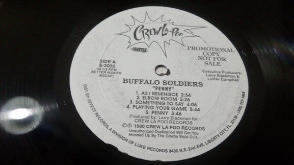Buffalo Soldiers : Penny (LP, Album, Promo)